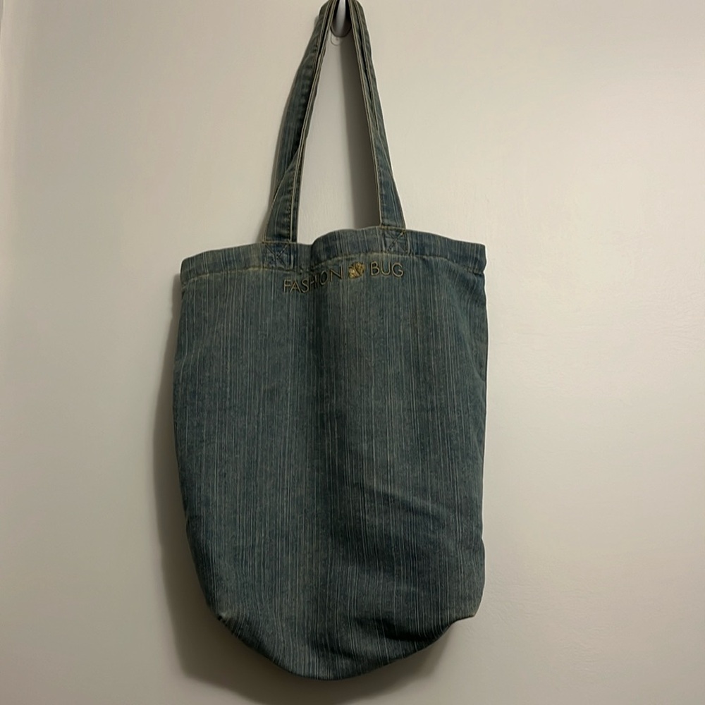 Jean Tote bag. One compartment. Medium size.
